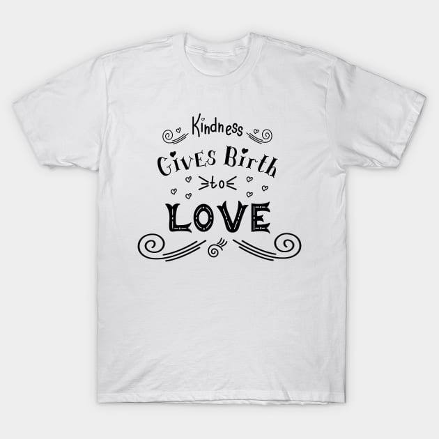 kindness T-Shirt by Ulka.art